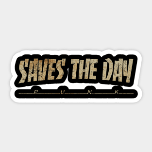 SAVES THE DAY - DIRTY VINTAGE Sticker